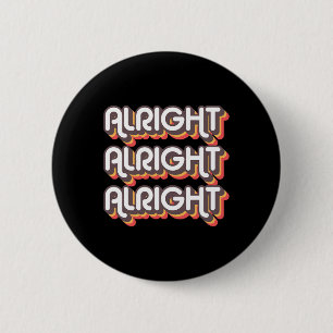 Alright Alright Roller Disco Outfit 70er Kostüm Button