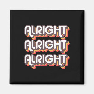 Alright Alright Roller Disco Outfit 70er Kostüm Magnet