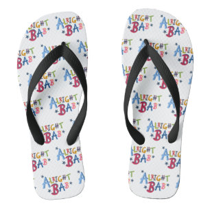 Alright Bab Black Country Words Drehe Flop Footwea Badesandalen