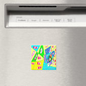 Alright White Art (2) Magnet (In Situ (Geschirrspüler))