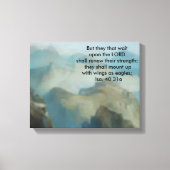 Als Adler schwingende Leinwand (Vorderseite)