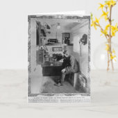 Als an Bord das ruinierte "titanische " Karte (Gelbe Blume)