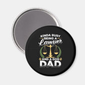 Als Anwalt und Vater Magnet (Vorderseite/Rückseite)