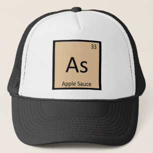 Als - Apfelmus Chemie Periodensystem Symbol Truckerkappe