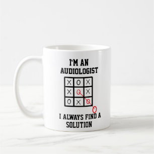 Als Audiologe finde ich immer eine Lösung-Tasse Kaffeetasse