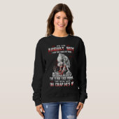 Als August-Mann bin ich die Art von Mann, dass wen Sweatshirt (Vorne ganz)
