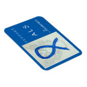 ALS Awareness Angel Custom Magnet (Rechte Seite)