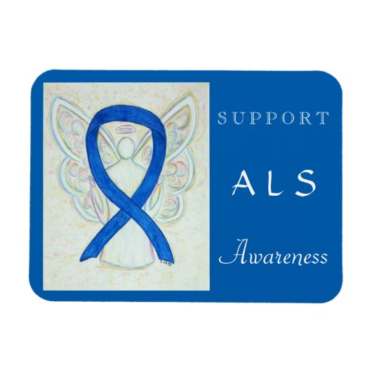 ALS Awareness Angel Custom Magnet (Horizontal)