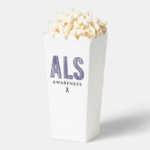 ALS Awareness Blue Ribbon Geschenkschachtel (Geplatzt)