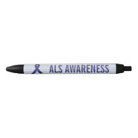 ALS Awareness Blue Ribbon