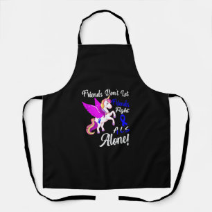 ALS Awareness Funny Unicorend Friend Support Angeb Schürze