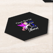 ALS Awareness Funny Unicorend Friend Support Angeb Untersetzer (angewinkelt)