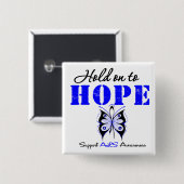 ALS Awareness HOLD AUF HOFFNUNG Button (Vorne & Hinten)