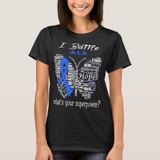ALS Awareness Month Band Geschenke T-Shirt (Vorderseite)