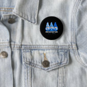 Als Awareness Month Blue Ribbon Gnomos Unterstützu Button (Beispiel)