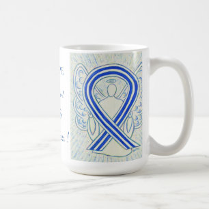 ALS Awareness Ribbon Engel Custom Tasse