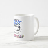 ALS Awareness Ribbon Support Geschenke Kaffeetasse (VorderseiteRechts)