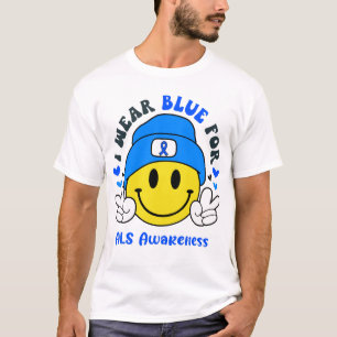 ALS Awareness Ribbon Support Geschenke T-Shirt