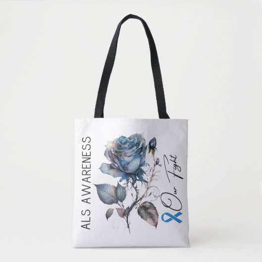 ALS Awareness Tote Bag Tasche (Vorderseite)
