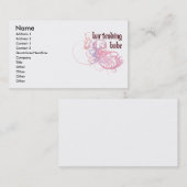 Als Barmixer arbeitendes Baby Visitenkarte (Vorne/Hinten)