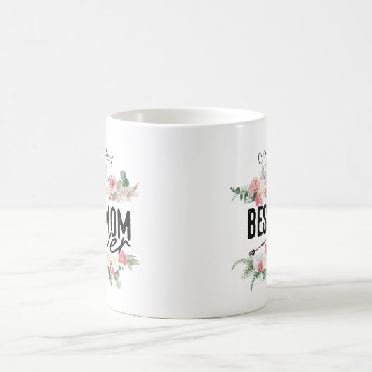 Als beste Mutter überhaupt personalisiert Mutterta Kaffeetasse (Mittel)