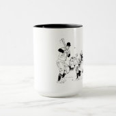 ALS-Bewusstsein Ringer-Mug Tasse (Zentrum)