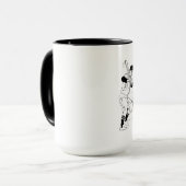 ALS-Bewusstsein Ringer-Mug Tasse (Vorderseite Links)