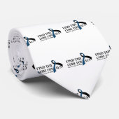 Als-Bewusstseins-Amyotrophe Lateralsklerose Krawatte (Gerollt)