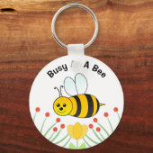 Als Biene Personalisiert Schlüsselanhänger (Vorderseite)