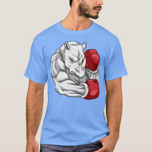 als Boxer mit Boxhandschuhen T-Shirt