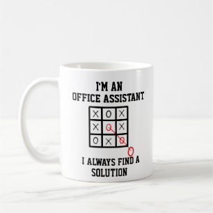 Als Büromitarbeiter finde ich immer eine Lösung Kaffeetasse