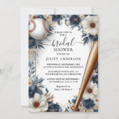 Als Champion Team Ball Field Baseball Brautparty Einladung (Vorderseite)