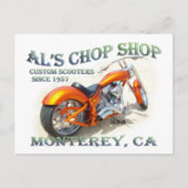Al's Chop Shop Postkarte (Vorderseite)