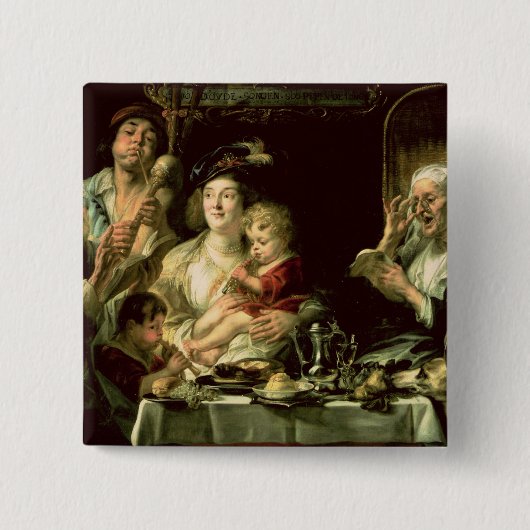 Als das alte singen Sie, so das junge Rohr, 1638 Button (Vorderseite)