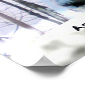 Als das Hirsch für das Wasser sprießt ... Poster (Ecke)