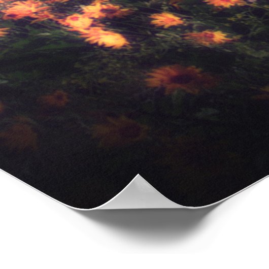 Als das Hirsch nach dem Wasser pflückt Poster (Ecke)