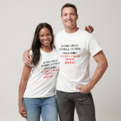ALS DER GROSSE, ALLGEMEINE CUSTER SOBALD SAGTE: , T-Shirt (Unisex)