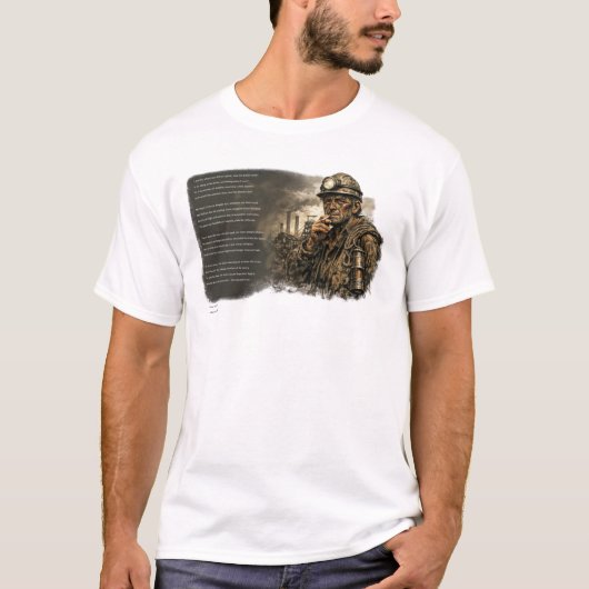 Als die Gruben verstummten T-Shirt (Vorderseite)