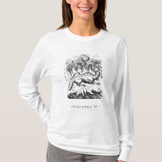 Als die Salamanderleben im Feuer T-Shirt (Vorderseite)