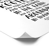 Als du Christus Jesus empfangen hast, Kolossisten  Poster (Ecke)