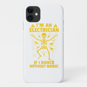 Als Elektriker tanze ich ohne Musik Case-Mate iPhone Hülle