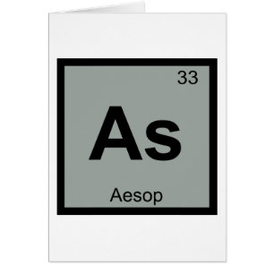 Als - Fabeln von Äsop Chemie Periodensystem Symbol