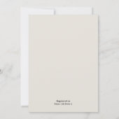 Als Feather Asian Sky Cloud Crane Fun Brautparty Einladung (Rückseite)