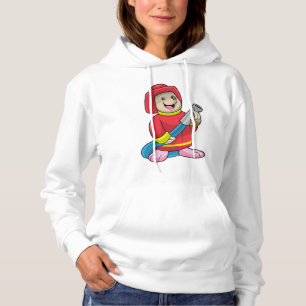 Als Feuerwehrmann mit Schlauch Hoodie