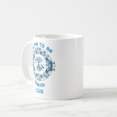 Als Fische geboren Kaffeetasse (Vorderseite Links)