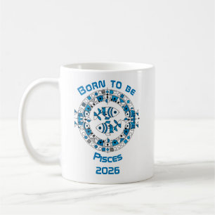 Als Fische geboren Kaffeetasse