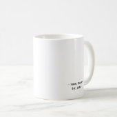Als Freund zu sein, ist das einzige Geschenk, das Kaffeetasse (VorderseiteRechts)