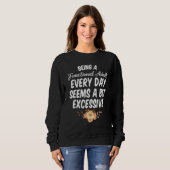 Als funktionierender Erwachsener zu funktionieren  Sweatshirt (Vorne ganz)
