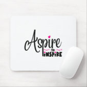 Als Geschenk motivierendes Tank Top mit positiver Mousepad (Mit Mouse)