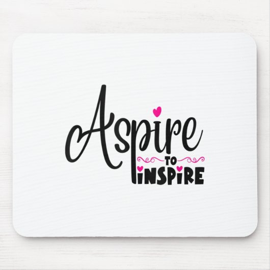 Als Geschenk motivierendes Tank Top mit positiver Mousepad (Vorne)